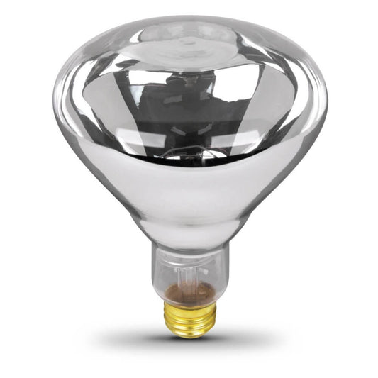 125W Clear Incandescent BR40 Dimmable Heat Lamp Reflector