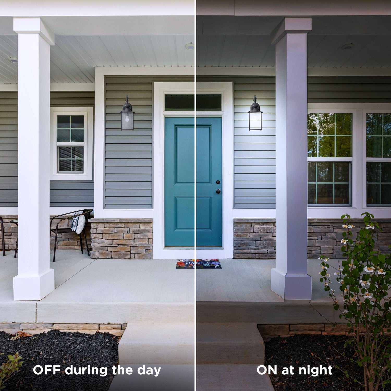 8.8W (60W Replacement) Daylight (5000K) A19 Dusk to Dawn Outdoor LED Light Bulb