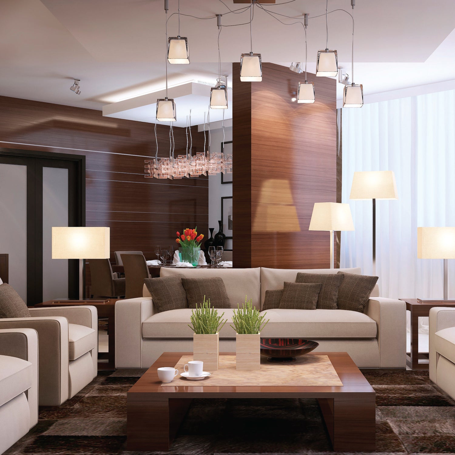 8.8W (60W Replacement) Bright White (3000K) A19 Omnidirectional General Purpose LED (4-Pack)