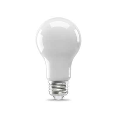 15W (100W Replacement) Daylight (5000K) E26 Base A19 Enhance Frosted Dimmable LED Light Bulb (2-Pack)