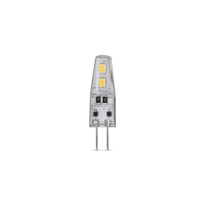 1.5W 12V Bright White (3000K) T4 Shape G4 Base LED Light Bulb