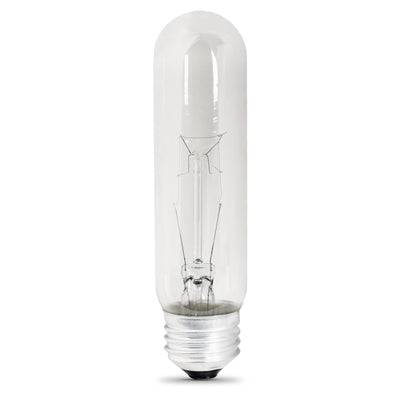 40W Soft White (2700K) Clear T10 Dimmable Incandescent Appliance Light Bulb