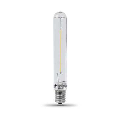 4W (40W Replacement) Warm White (3000K) E17 Base T6 1/2 Specialty LED Light Bulb