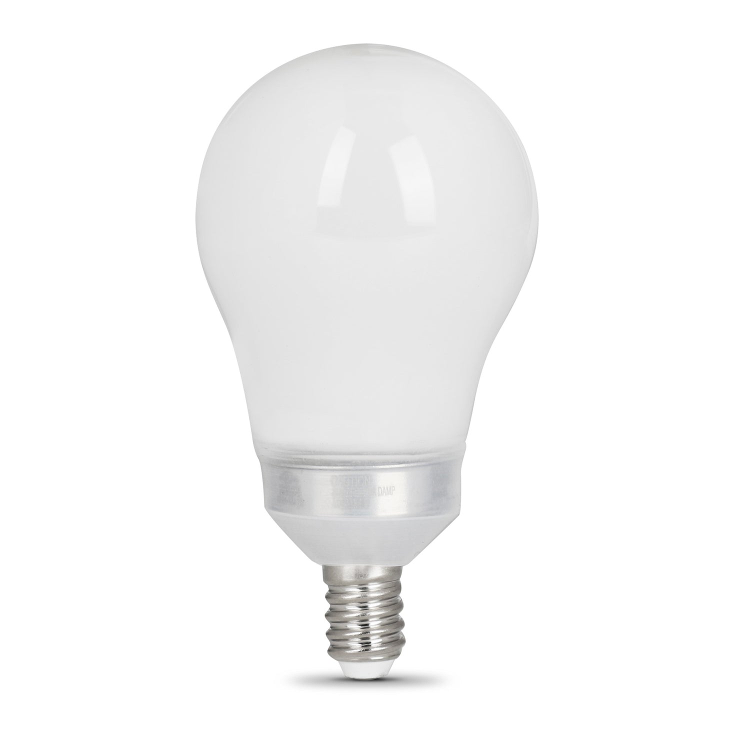 60W Replacement A15 Candelabra Base Dimmable Soft White Glass Filament Enhance (2-Pack)