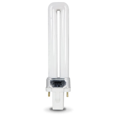7W Soft White (2700K) PL G23 Base Non-Dimmable CFL Light Bulb