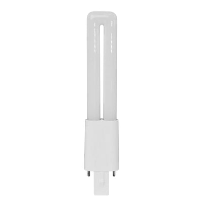 5W (9W Equivalent) Soft White (2700K) PL G23 Base Direct Replacement (Type A) Twin Tube LED Light Bulb