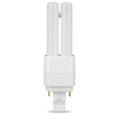 6.7W (13W Equivalent) Soft White (2700K) GX23-2 Base Direct Replacement (Type A) (PL Replacement) Quad Tube LED Light Bulb