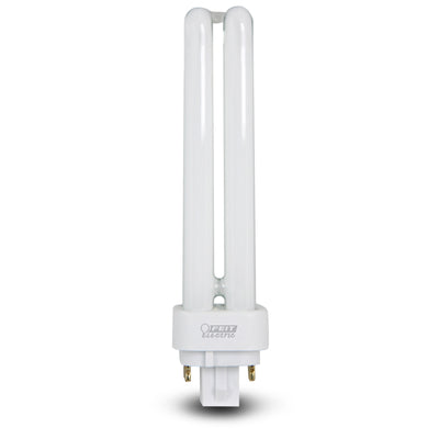 18W Cool White (4100K) PLD G24Q-2 Base Double Twin Tube CFL Bulb