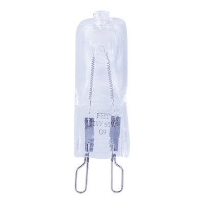 60W Warm White (3000K) Bi-Pin G9 Base (T4 Replacement) Halogen Replacement Light Bulb