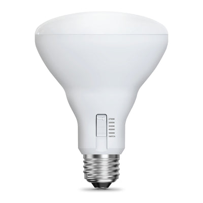 7.2W (65W Replacement) Adjustable White E26 Base Dimmable BR30 Enhance LED Bulb with Switch Mode