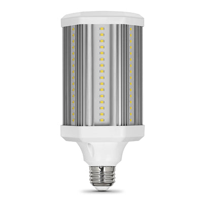 45W (400W Replacement) Daylight (5000K) Corn Cob E26 Base with E39 Mogul Adapter High Lumen HID Utility LED Light Bulb