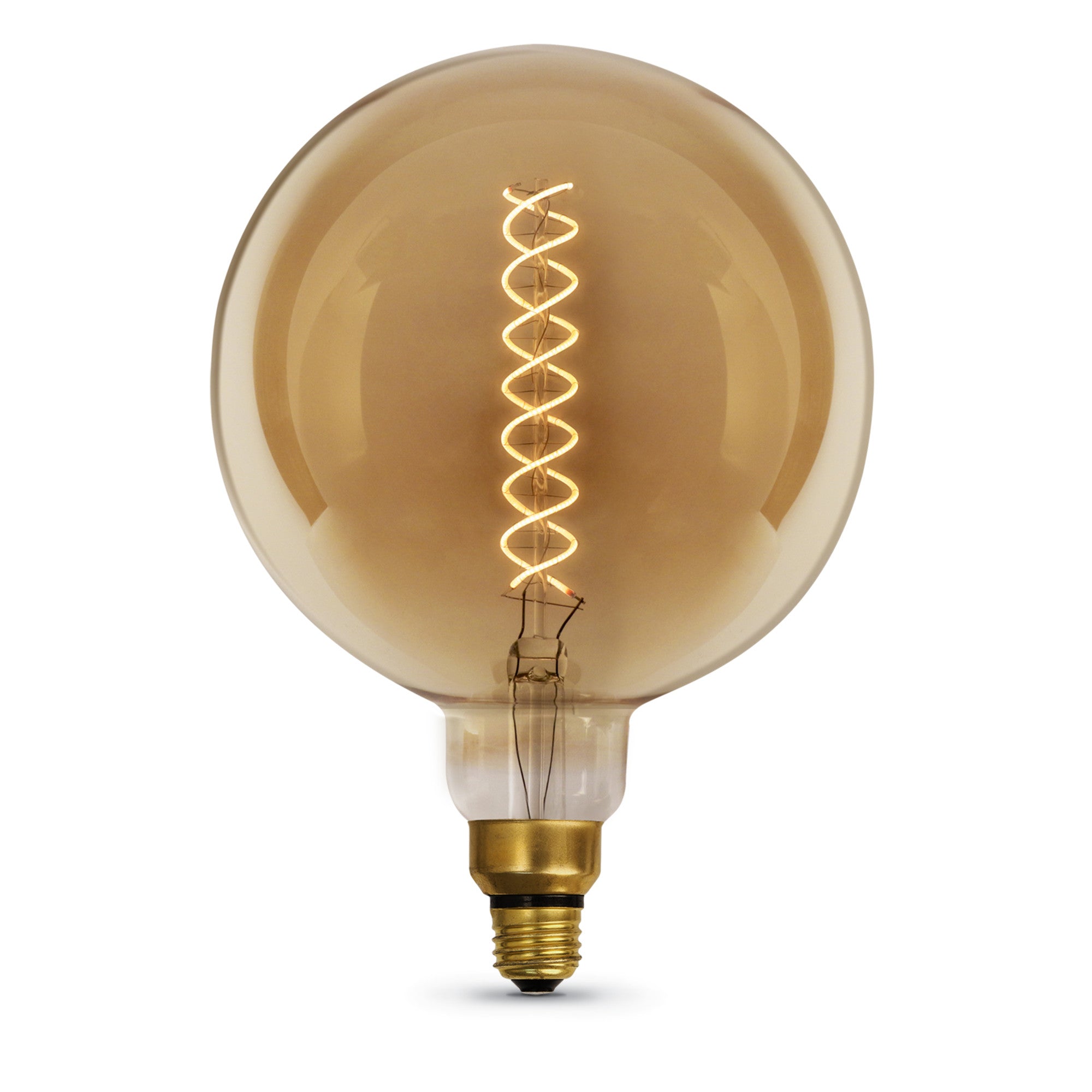 6.5W (60W Replacement) G63 E26 Dimmable Spiral Filament