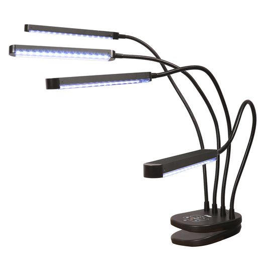 40W Adjustable Spectrum Flexible Head LED Grow Light with Clamp - Feit Electric