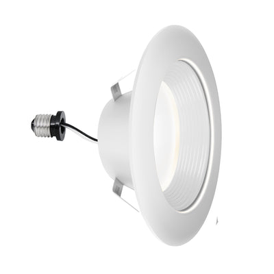 4 in. 7.7W (50W Replacement) Selectable White Deep Baffle Recessed LED Downlight with Switch Mode