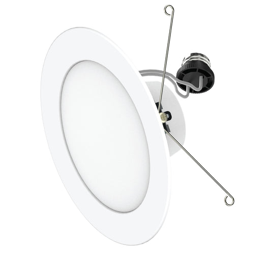 5 & 6 in. 5-Adjustable White Retrofit Recessed Downlight