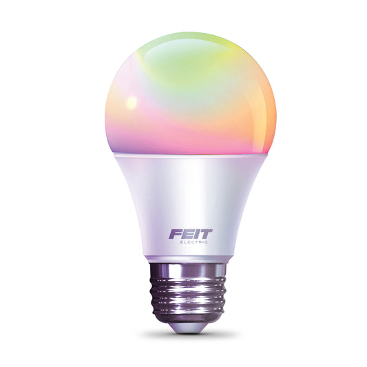 60-Watt Equivalent RGB-WattA19 Alexa Google Smart Bulb