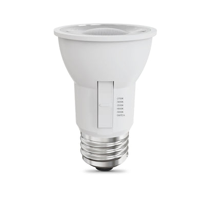 4.1W (45W Replacement) Adjustable White E26 Base PAR16 Dimmable Reflector LED with Switch Mode (2-Pack)
