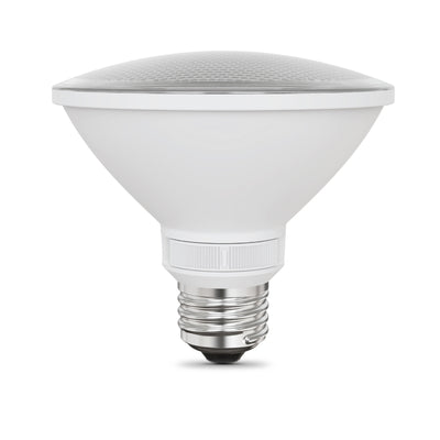 8.3W (75W Replacement) Adjustable White E26 Base PAR30 Short Neck Dimmable Reflector LED with Switch Mode (2-Pack)