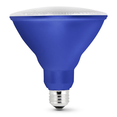 7W Blue PAR38 Non-Dimmable LED Reflector Light Bulb