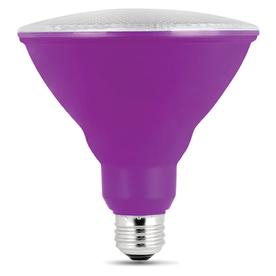 Purple PAR38 Non-Dimmable LED Reflector Light Bulb