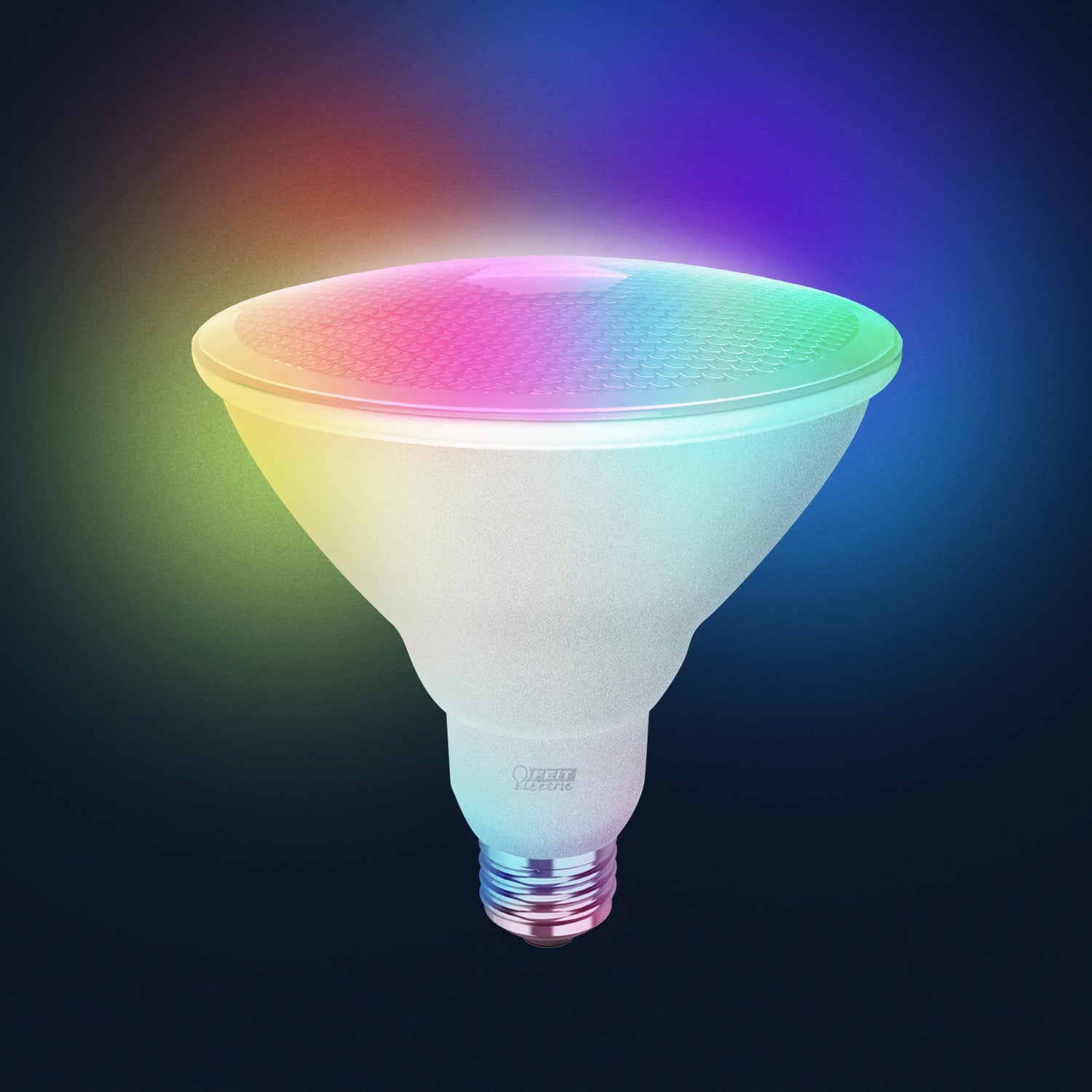 11.1W (90W Replacement) Color Changing E26 Base PAR38 Dimmable Alexa Google Smart LED Light Bulb