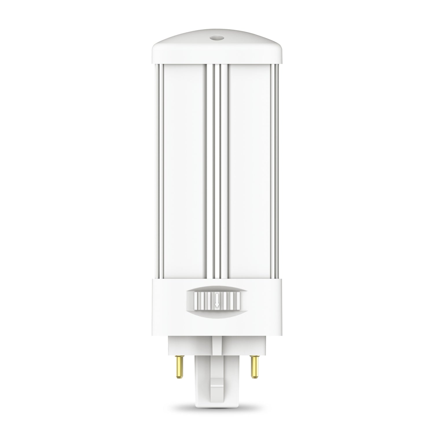 10W (13W Replacement) Color Selectable G24q-1 Base 4-pin Base Direct Replacement and Ballast Bypass (Type AB) Horizontal PL LED