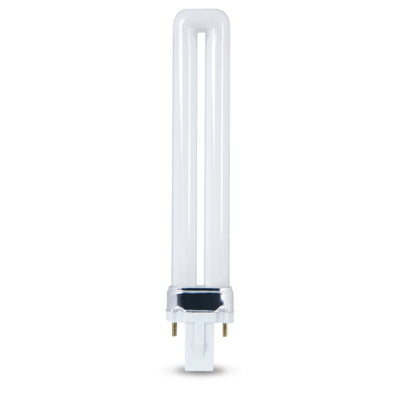 9W Cool White (4100K) PL G23 Base Compact Fluorescent Light Bulb