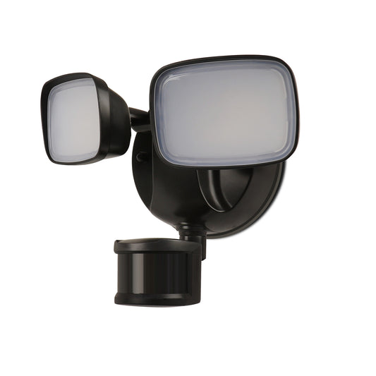 9 in. Tunable White Alexa Google Smart Bronze Flood Light