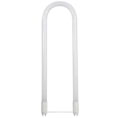 6 in. 15W (32W Replacement) Adjustable White G13 Base (T8 or T8 and T12 Replacement) U-Bend Linear LED Tube
