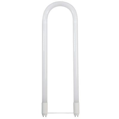 6 in. 15W Cool White 4000K G13 T8 & T12 Direct Replacement & Ballast Bypass Type AB U-Bend Linear LED Tube