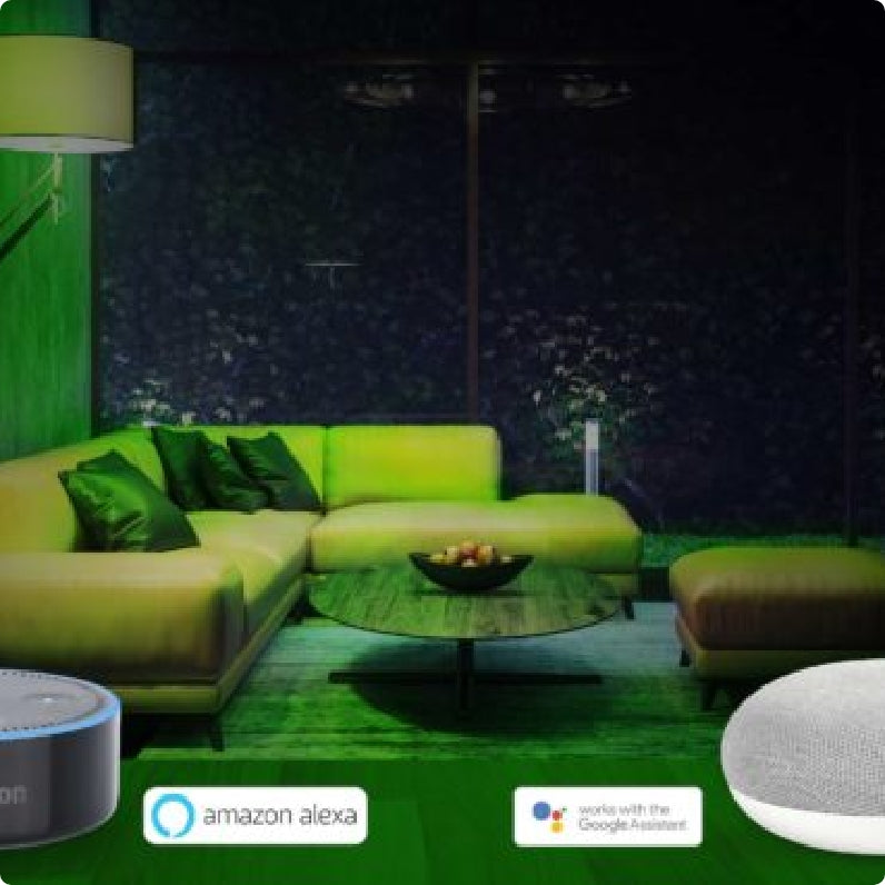Smart WiFi Light Bulbs – Voice Control Using Google or Alexa
