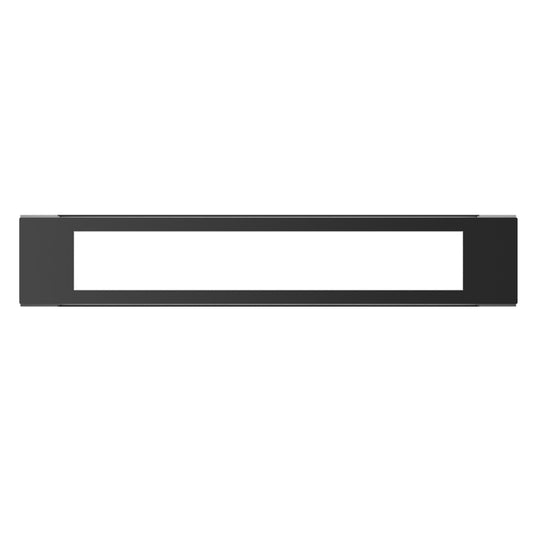 26 in. Vanity with Outlet, Black