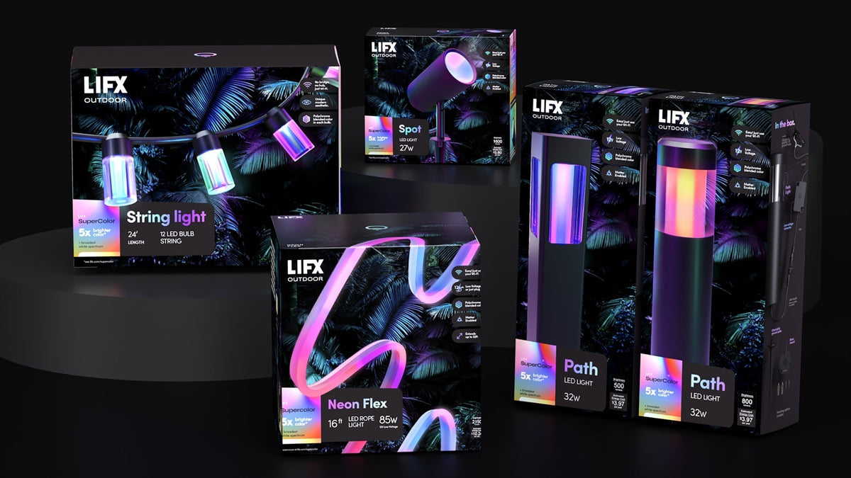 LIFX Unveils Full Range of Outdoor Lighting Products with Polychrome T