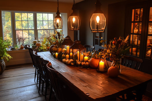 Four Thanksgiving Lighting Ideas to Be Thankful For
