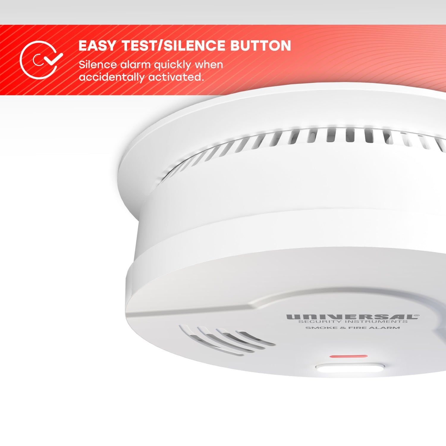 10-Year Battery Smoke & Fire Alarm
