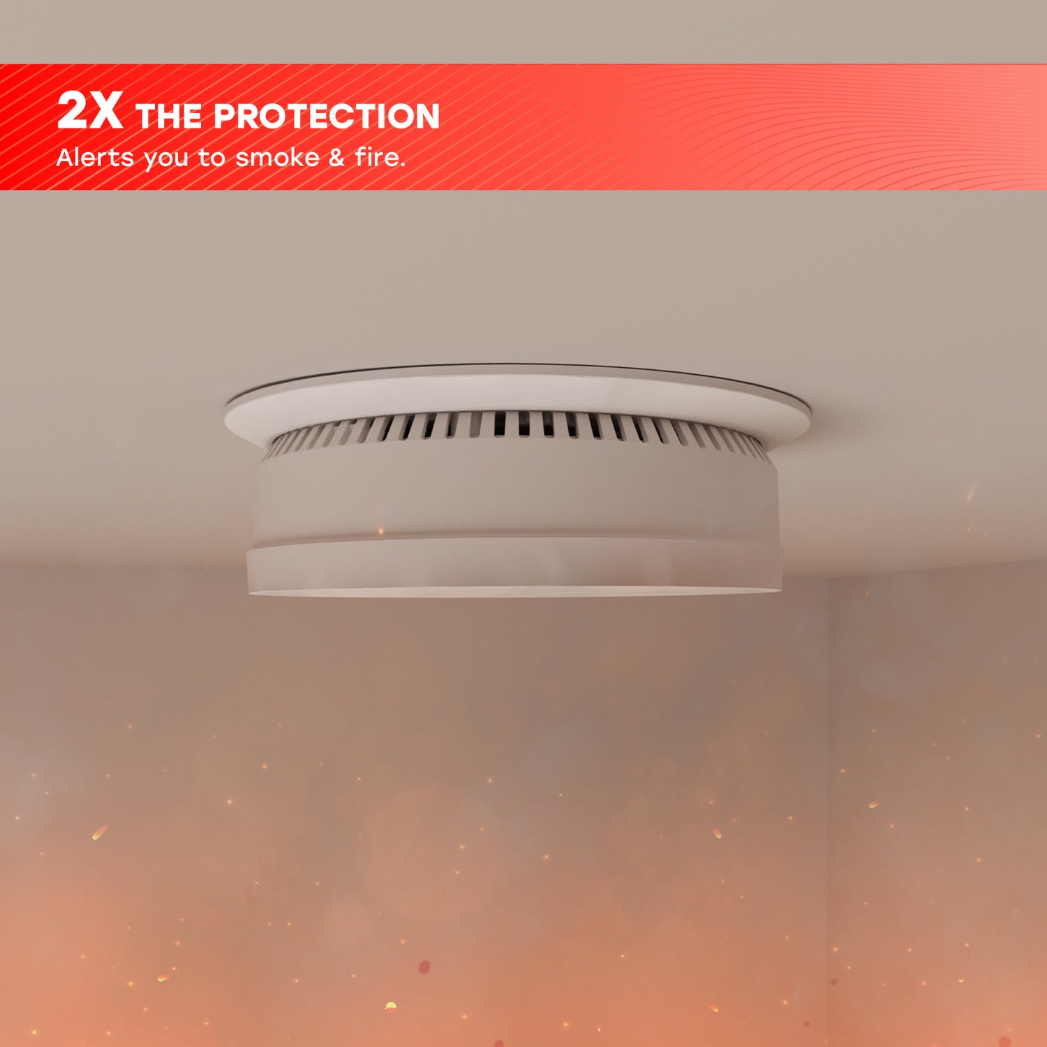 10-Year Battery Smoke & Fire Alarm