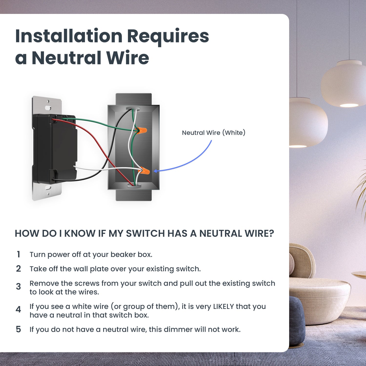 Dimmer Switch and Remote