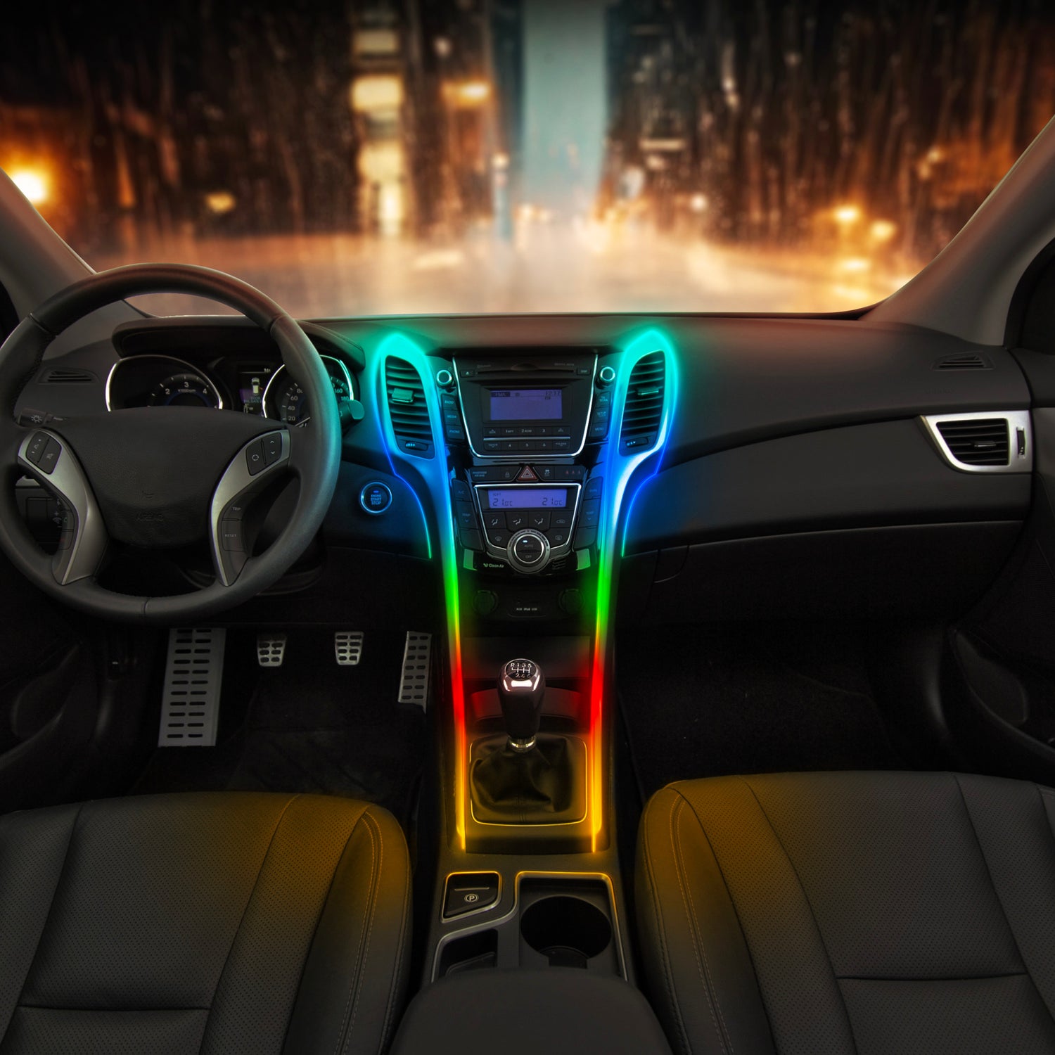 5 ft. Super Thin Dynamic Color Accent Light with Remote