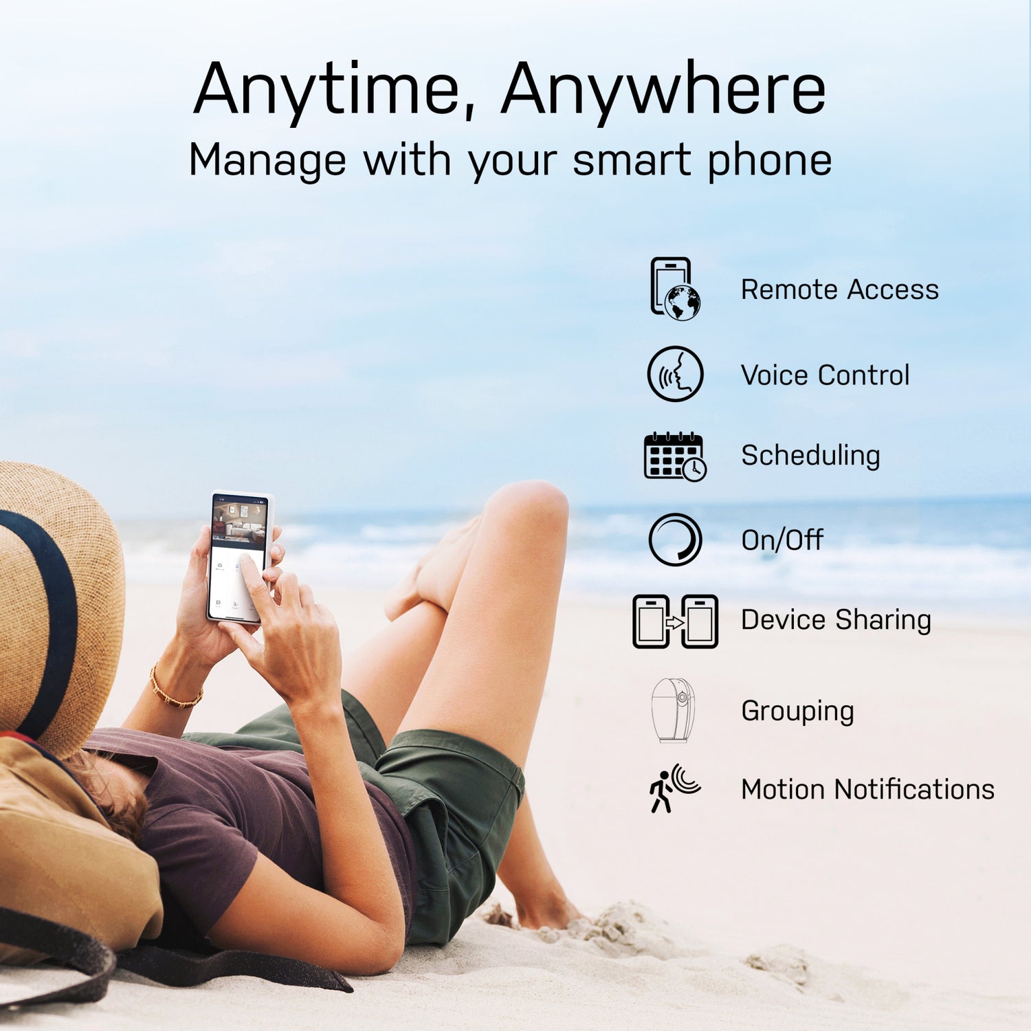 Indoor Pan/Tilt Smart Wi-Fi Camera