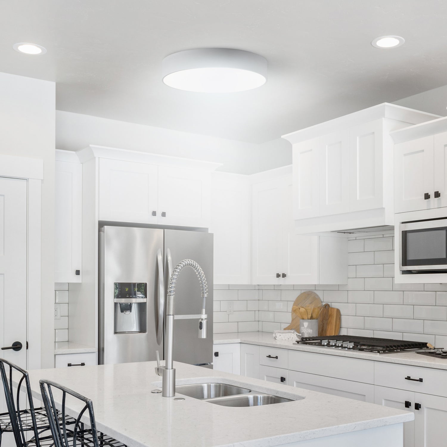 9 in. 16W (30W Replacement) Selectable White G10Q (T9 Replacement) Direct Replacement (Type A) Non-Dimmable Circular LED Light