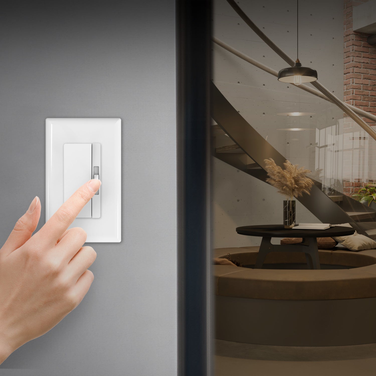 8.8W (60W Replacement) ST19 E26 Dimmable Straight Filament Clear Glass Vintage Edison LED Light Bulb, Soft White (2-Pack)