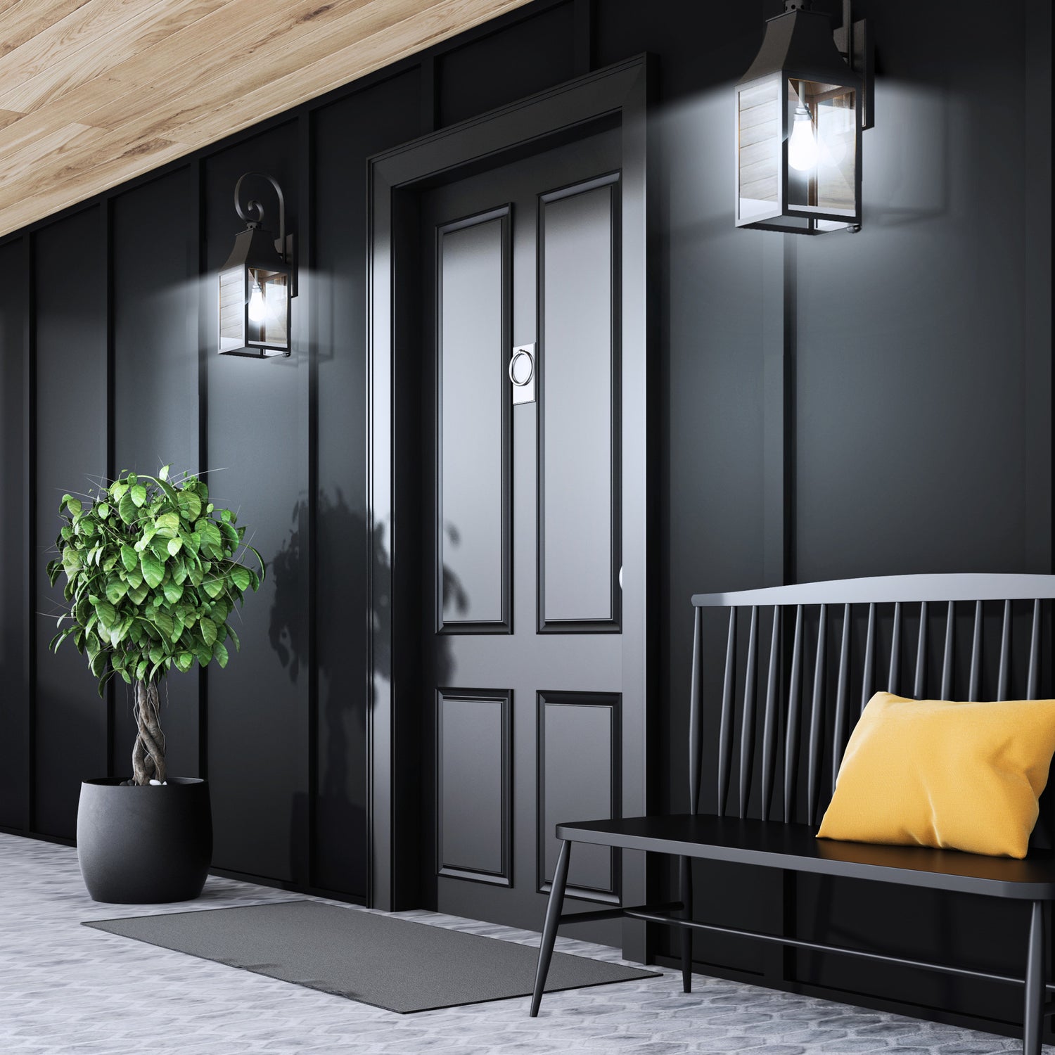 8.8W (60W Replacement) Tunable White E26 Base A19 Smart WiFi LED Light Bulb (3-Pack)