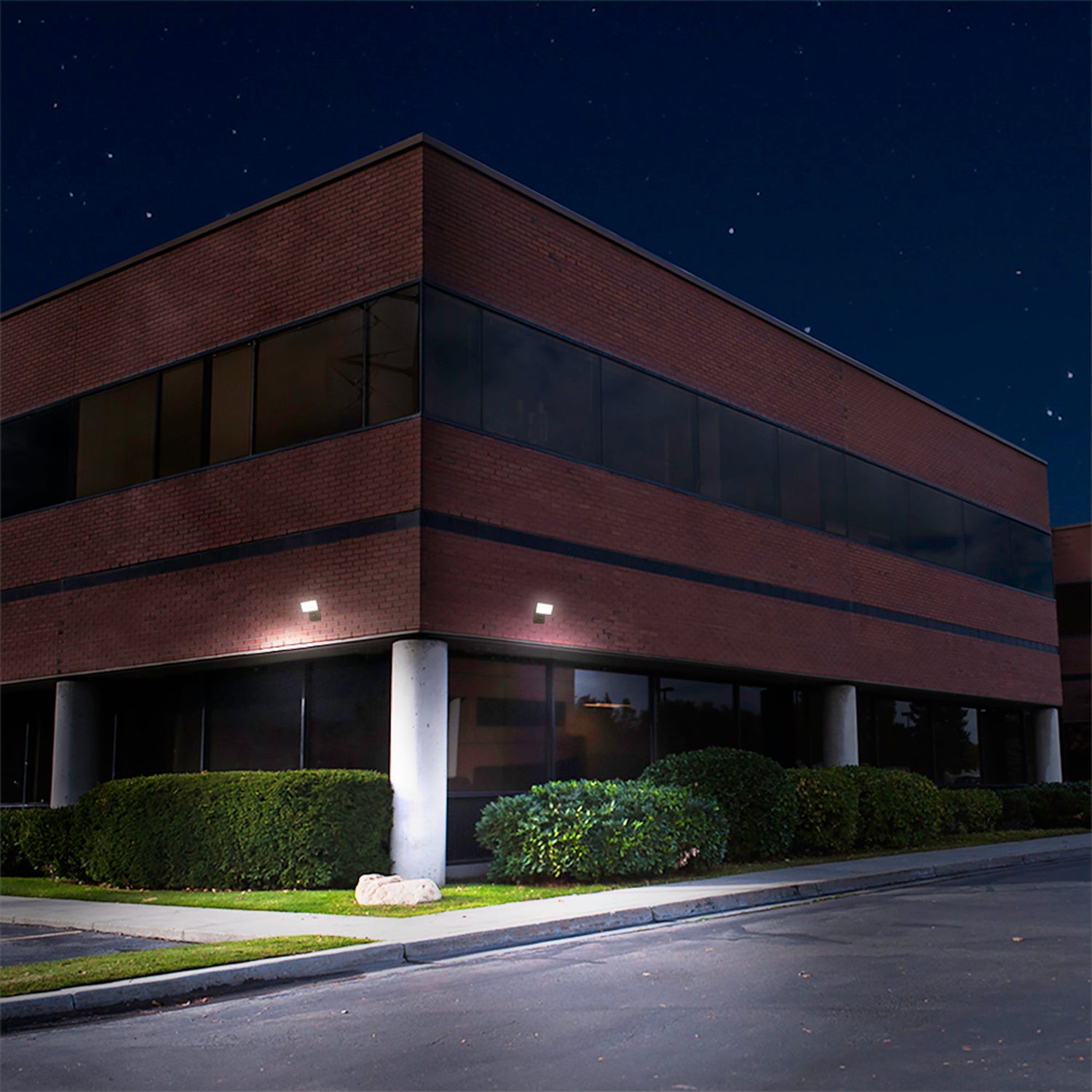 8500 Lumen Adjustable White Wall Flood Light with Lumen Select