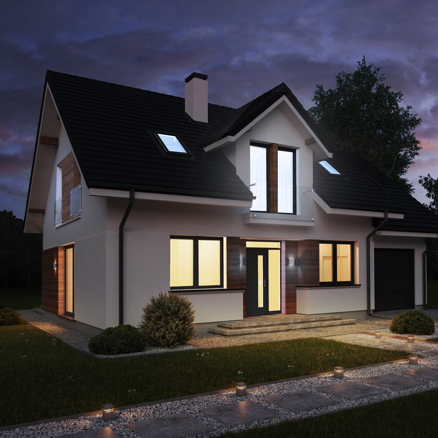 8.8W (60W Replacement) Tunable White E26 Base A19 Smart WiFi LED Light Bulb (3-Pack)