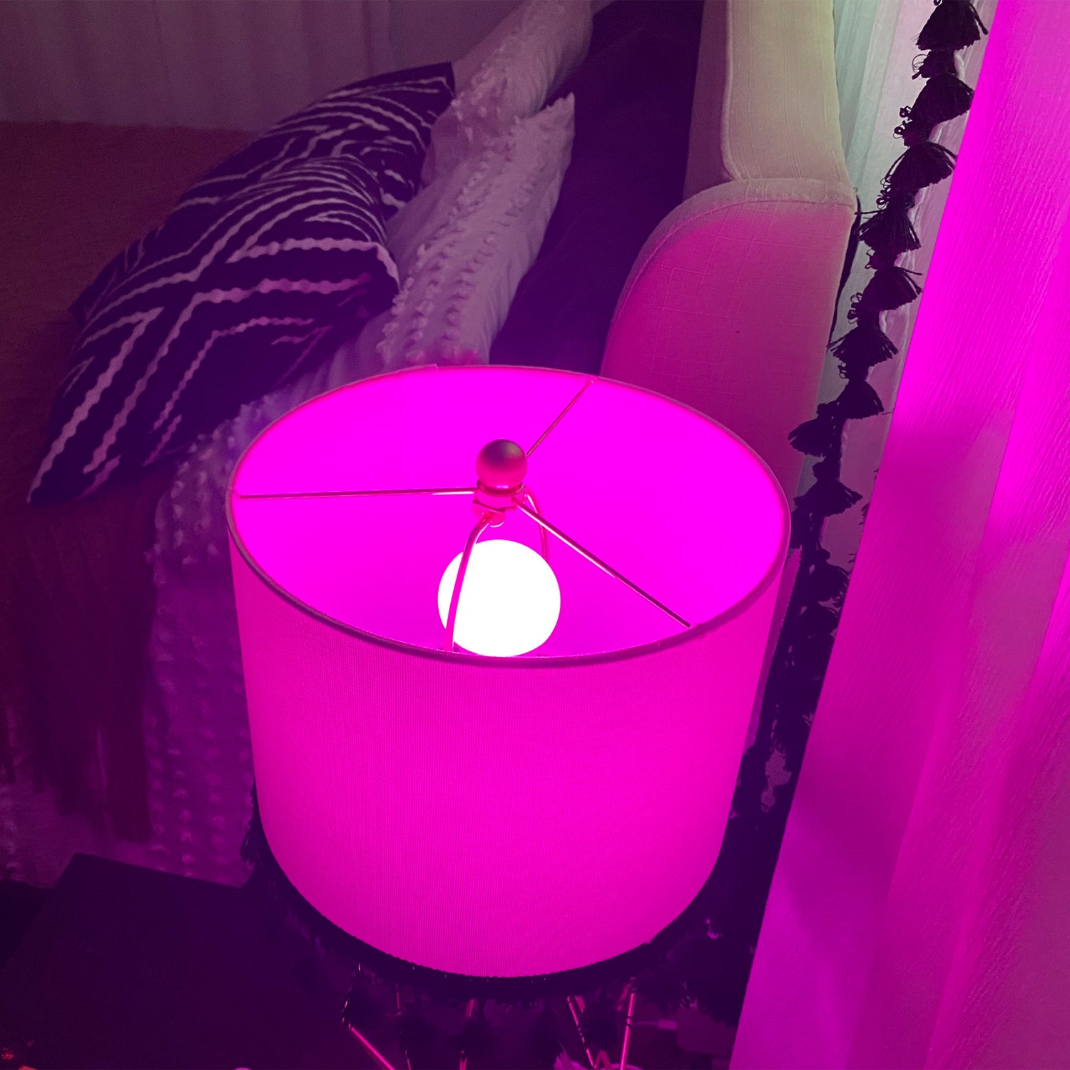 60-Watt Equivalent RGB-WattA19 Alexa Google Smart Bulb