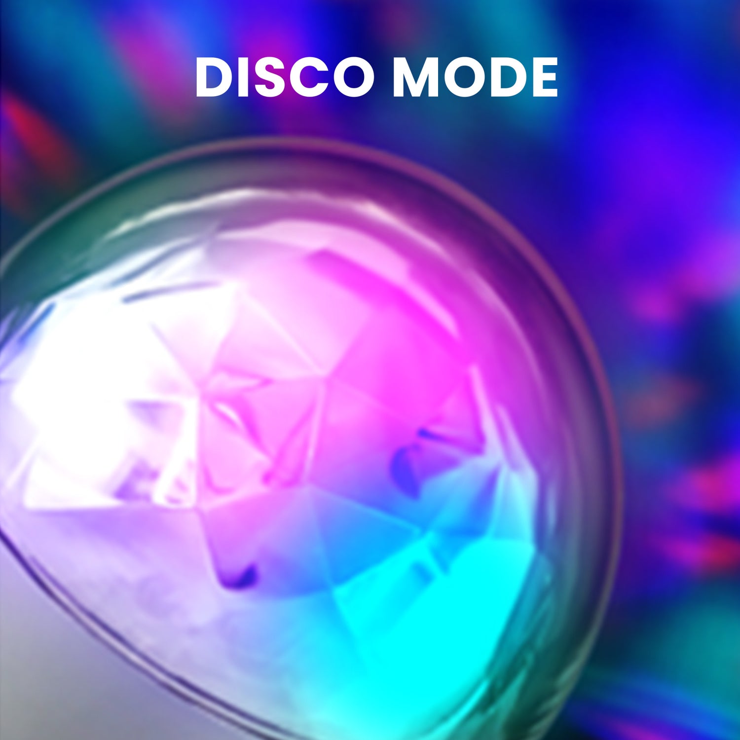 LED 4-Mode Multicolor Rotating Disco Light