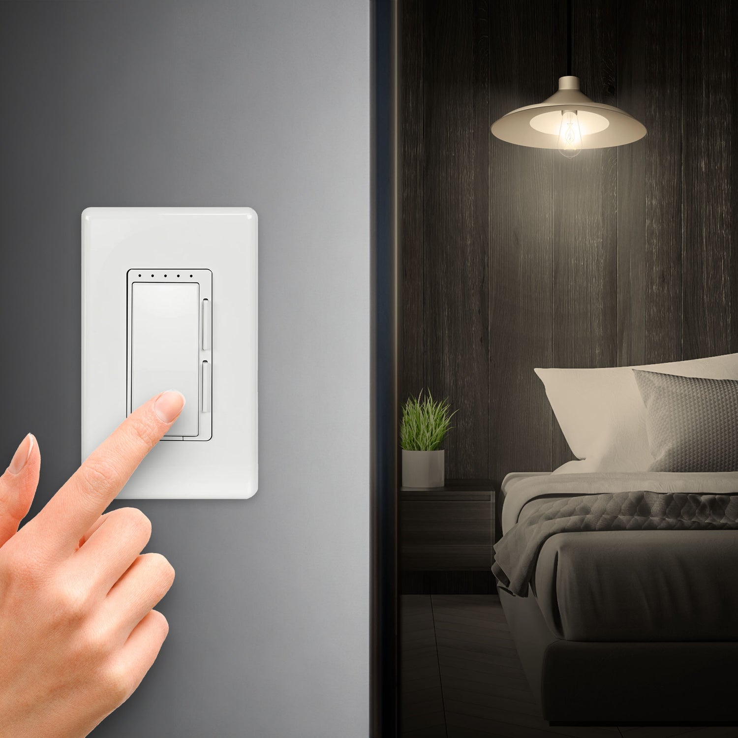 8.2W (60W Equivalent) Warm Light (2100K) ST19 Shape (E26 Base) LED Exposed Thin Designer White Filament Bulb