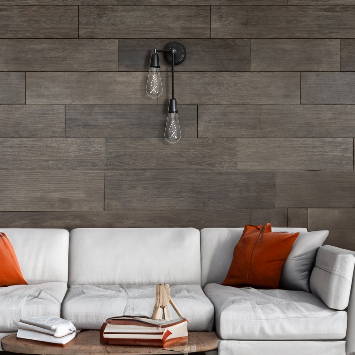 8.2W (60W Equivalent) Daylight (5000K) ST19 Shape (E26 Base) LED Designer White Filament Bulb