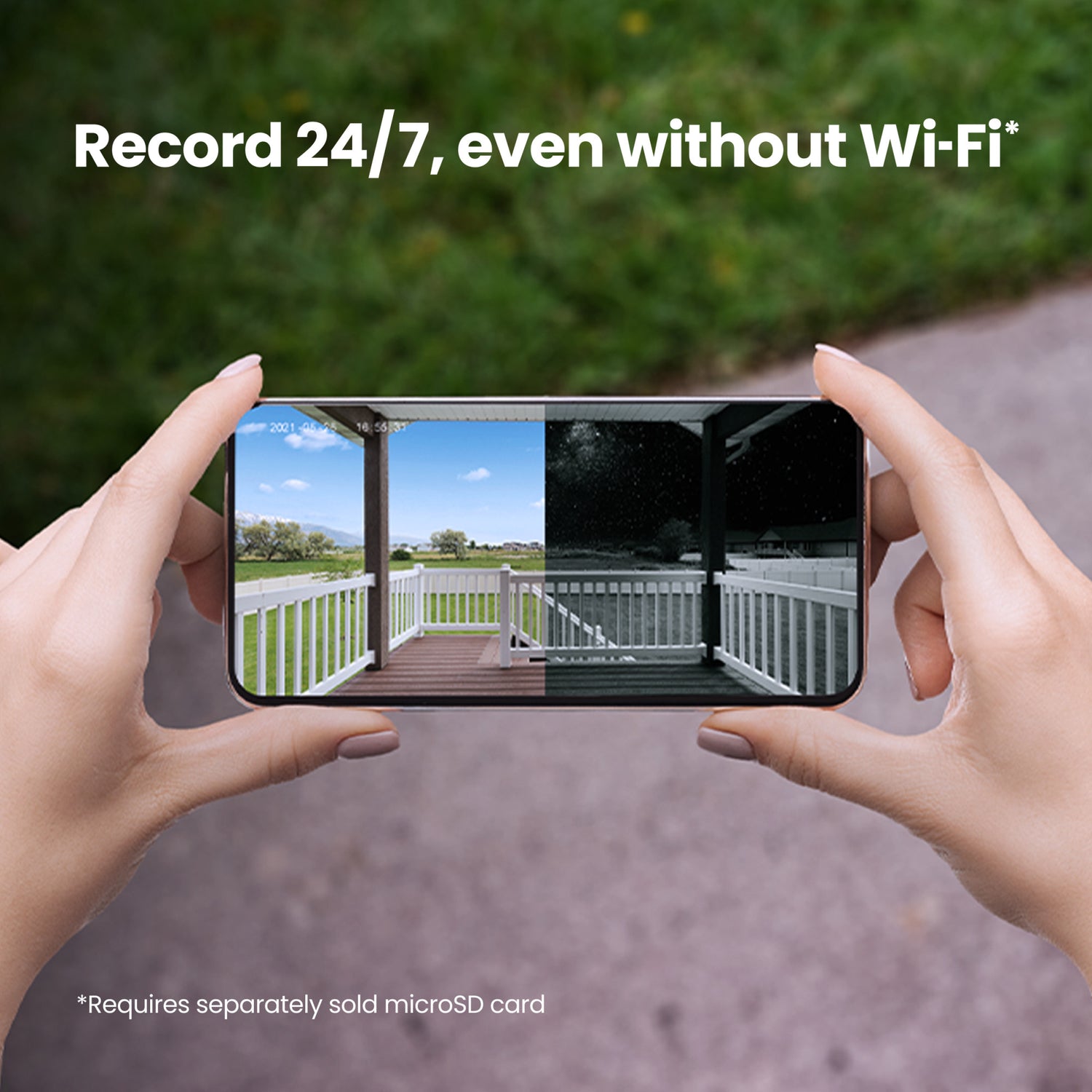 Outdoor Battery Powered Smart Wi-Fi Camera