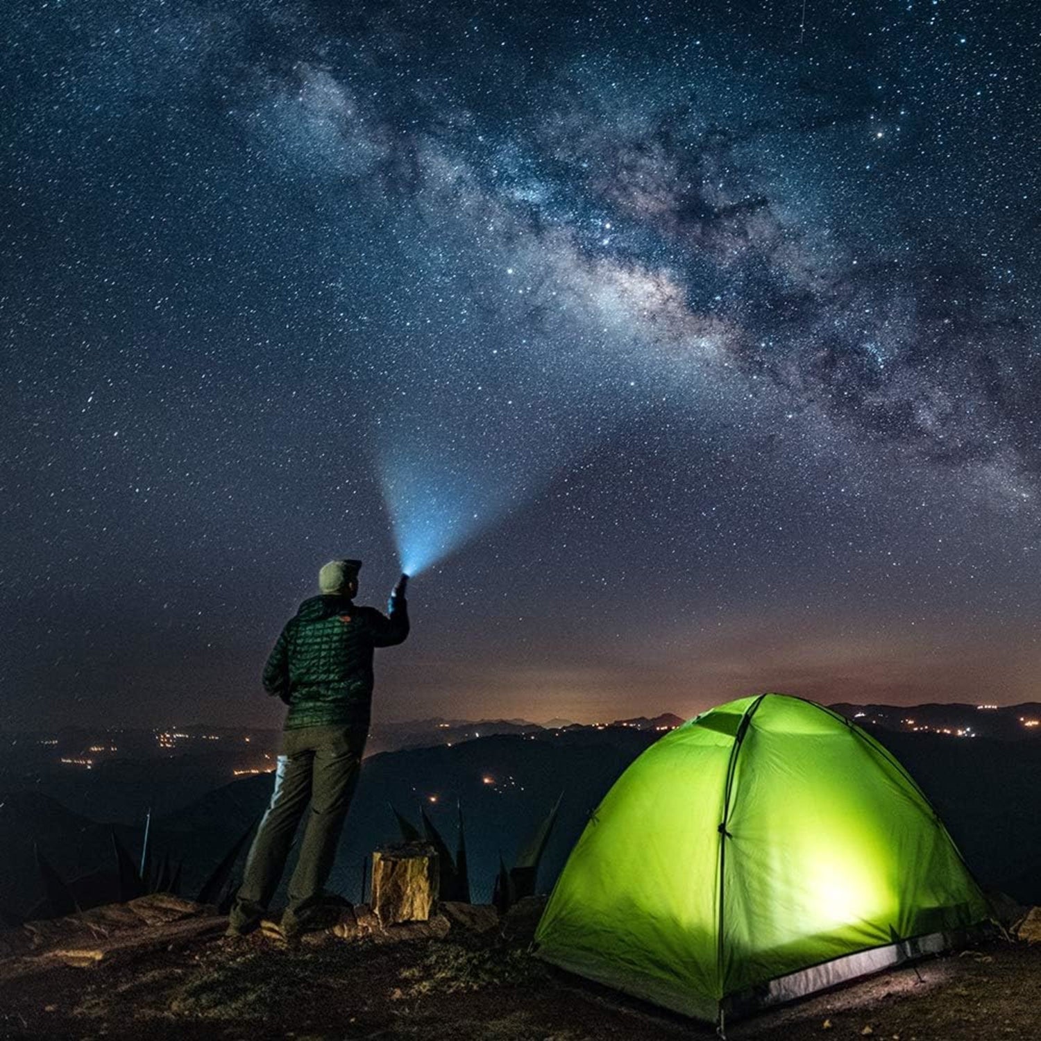 500 Lumens Tactical LED Flashlight